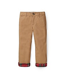 Hope  Henry Boys' Lined Chino Pant, Toddler