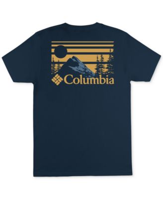 Columbia - Men's Classic-Fit Mountain View Logo Graphic T-Shirt