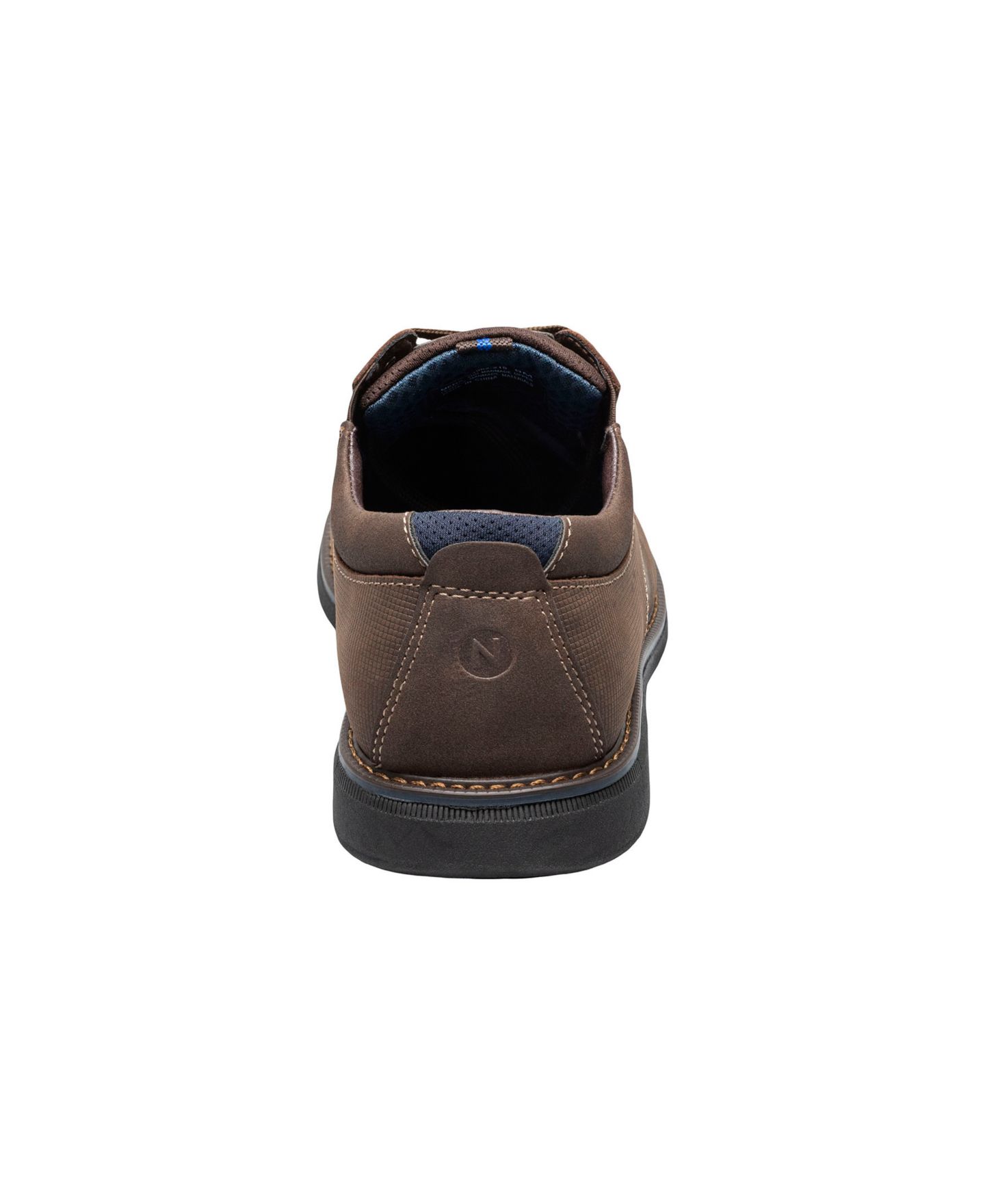 Nunn Bush Men's Otto Plain Toe Oxfords, цвет: Коричневый — фото 3