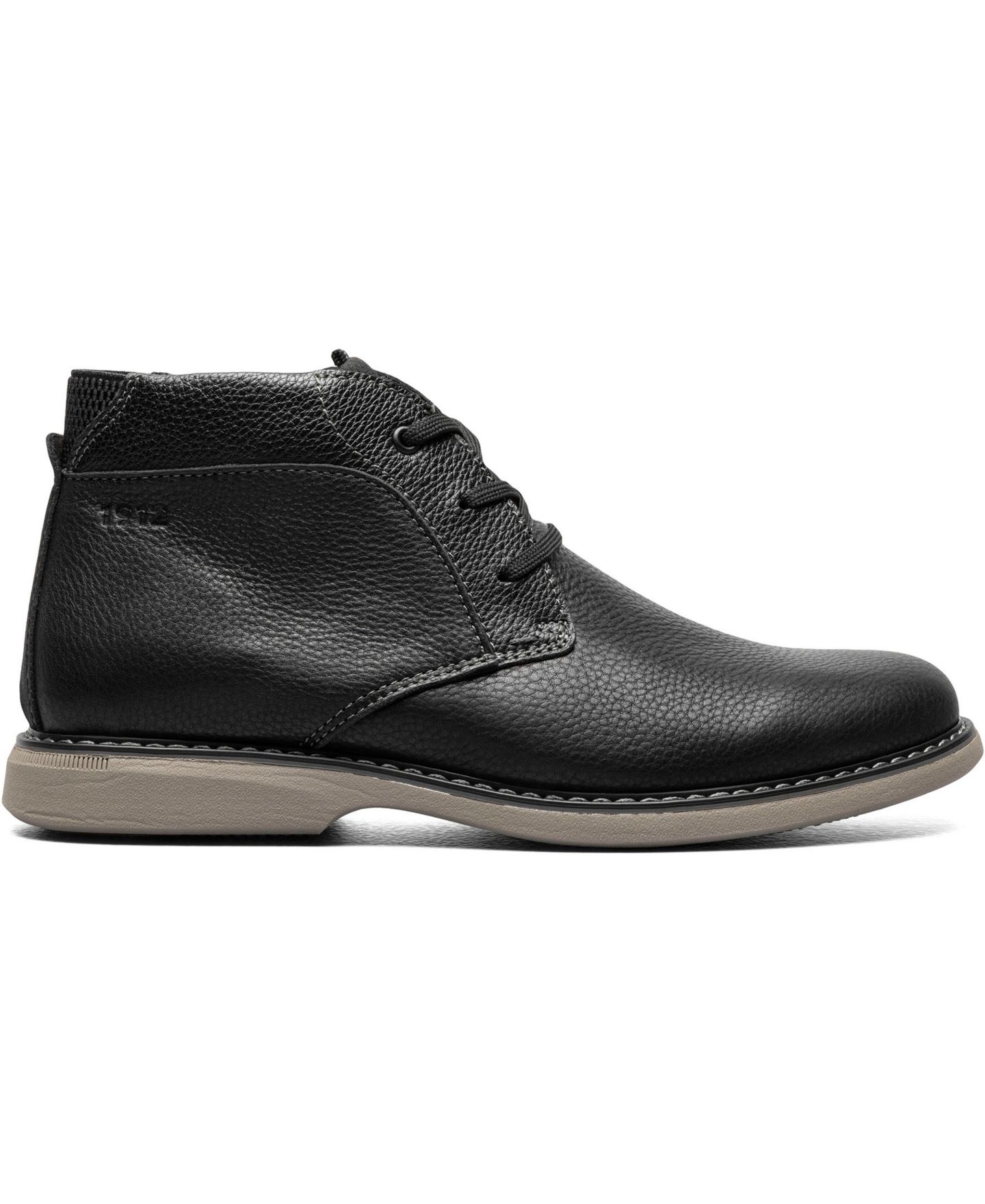 Мужские ботинки Nunn Bush Otto Plain Toe Chukka, цвет: Чёрный — фото 2