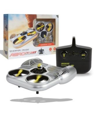 Sharper Image Toy Remote Control Aero Boost Racing Drone Set, 7 Piece ...