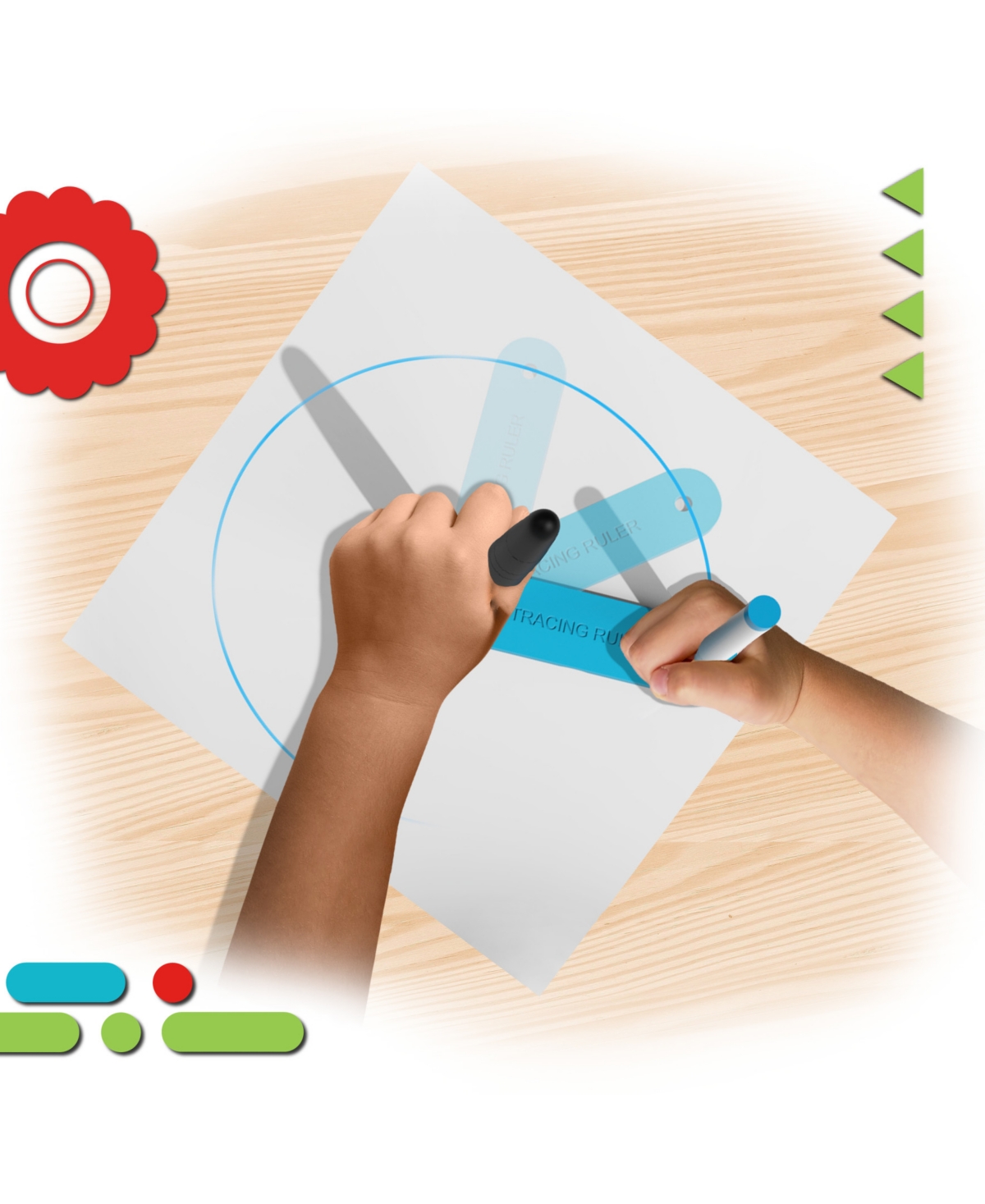 Discovery Spiral And Spin Art Station-set Includes In White