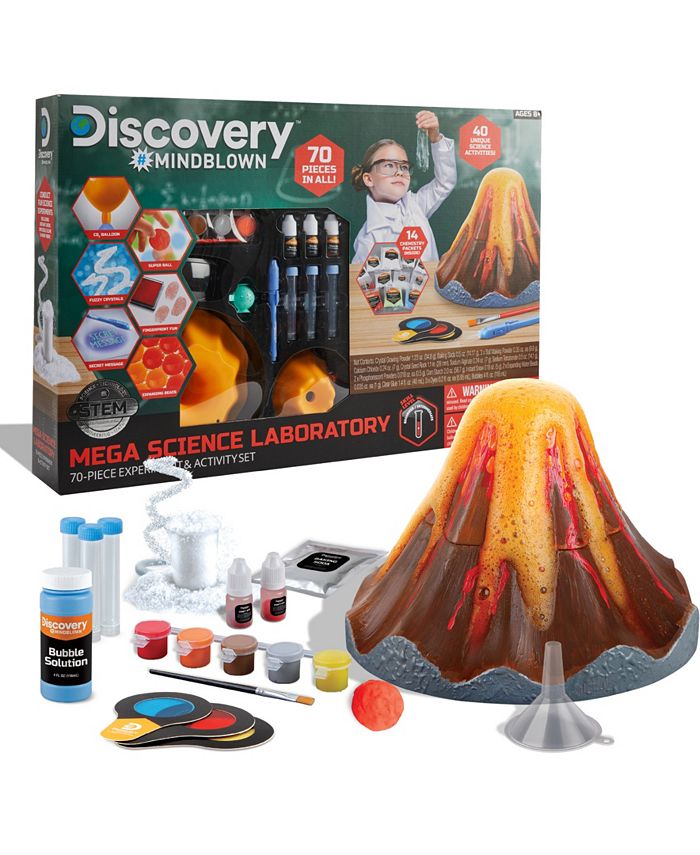 Discovery #MINDBLOWN Science Laboratory Experiment and Activity Set, 70 - Macy's