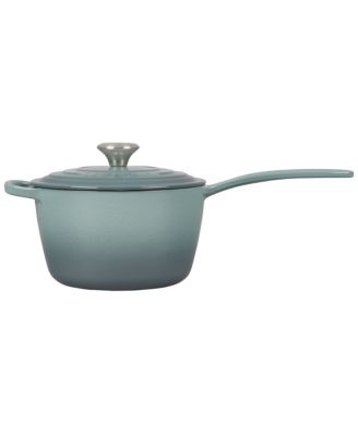 2.25 Quart Enameled Cast Iron Saucepan with Lid