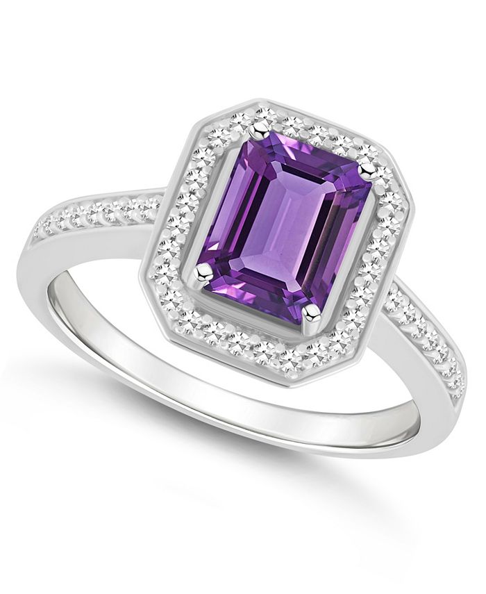 Macy's new arrivals amethyst rings