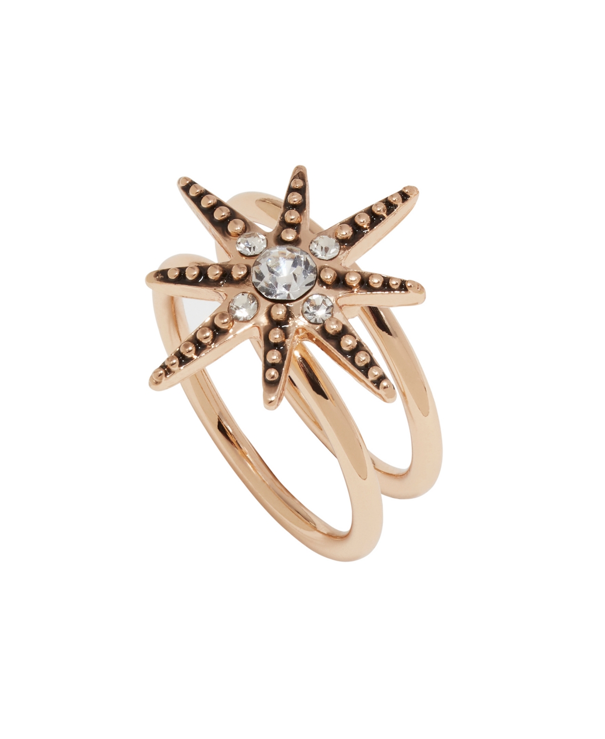 Women's Starburst Cocktail Ring - Crystal