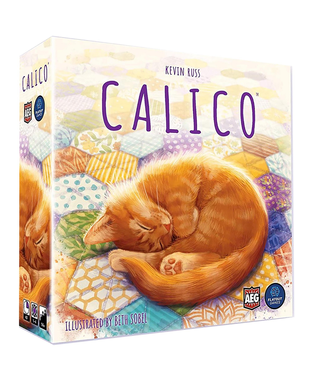 Alderac Entertainment Group Aeg Calico Pattern Tile Laying Board Game In Multi