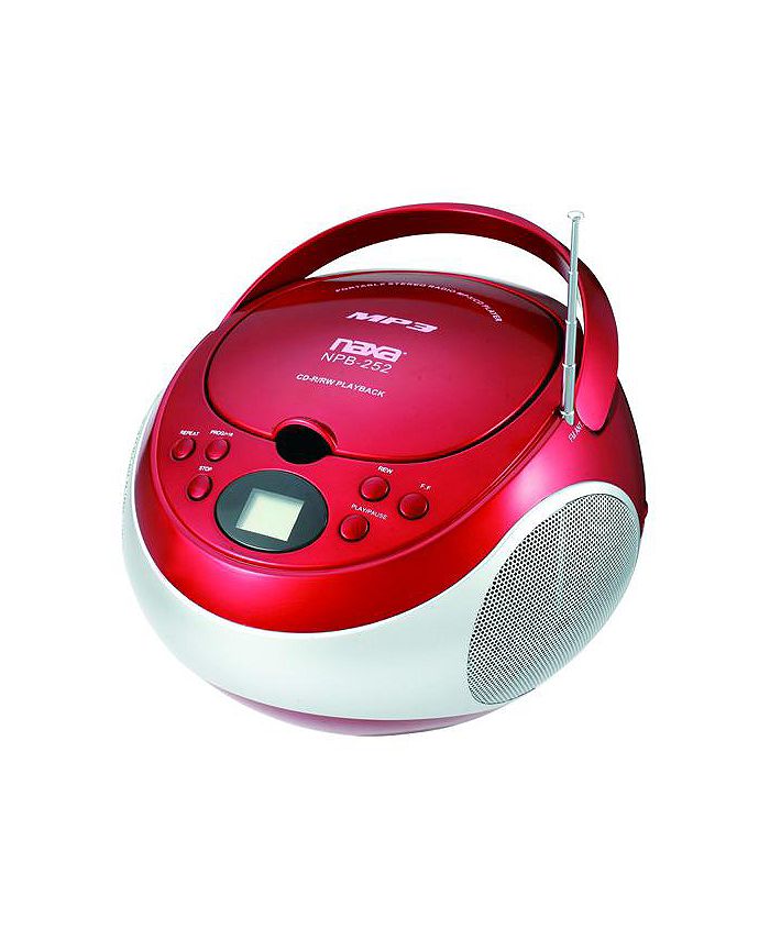 Naxa Portable MP3/CD Player with Stereo Radio Macy's