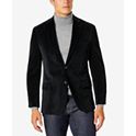 Michael Kors Men's Modern-Fit Velvet Blazer (Size: 36S/38S in Black)