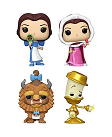 Pop Disney Beauty and The Beast Collectors 4 Figure Set