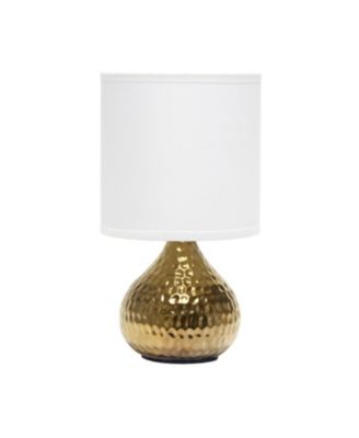 Hammered Drip Mini Table Lamp