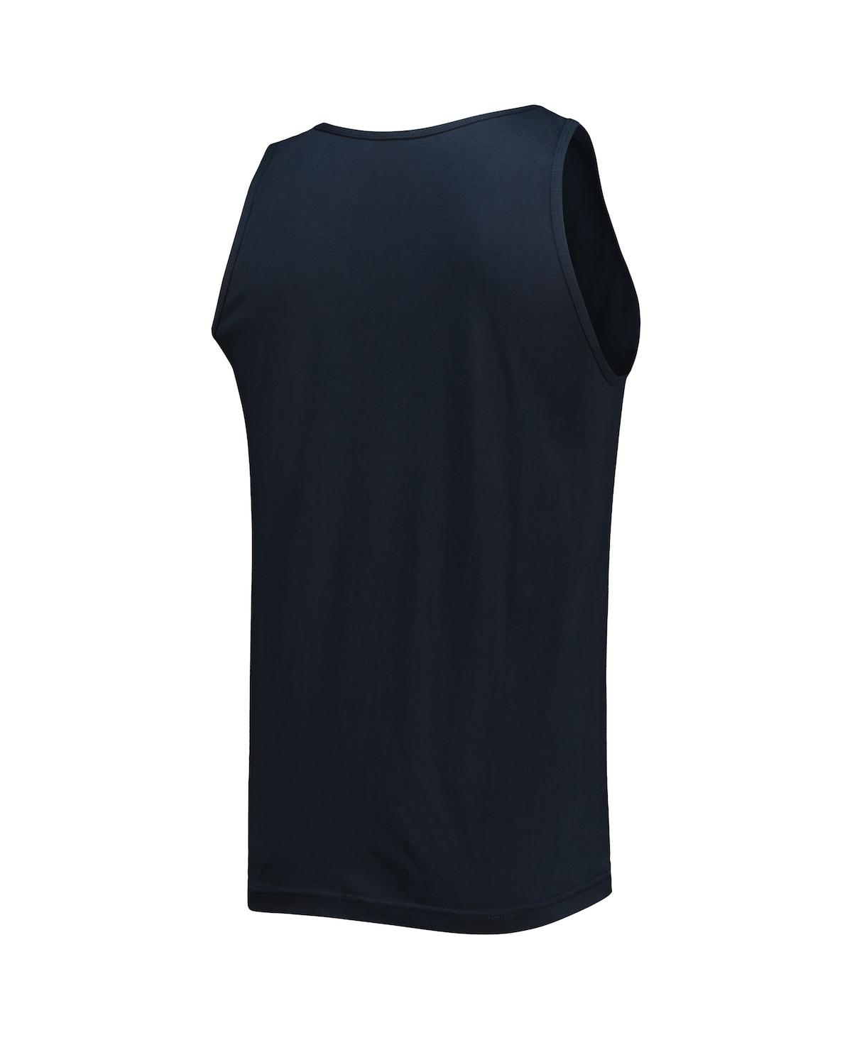 Men's Mitchell & NessAtlanta Braves Cooperstown Collection Stars and Stripes Tank Top - Navy