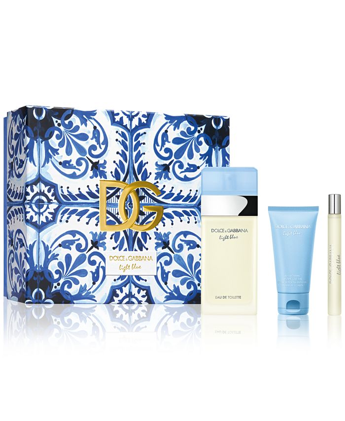 Dolce&Gabbana 3-Pc. Light Blue Eau de Toilette Gift Set & Reviews - Perfume  - Beauty - Macy's