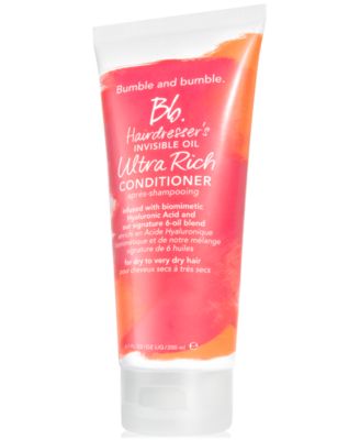 Bumble and Bumble - Bumble & Bumble Hairdresser's Invisible Oil Ultra Rich Conditioner, 6.7 oz.