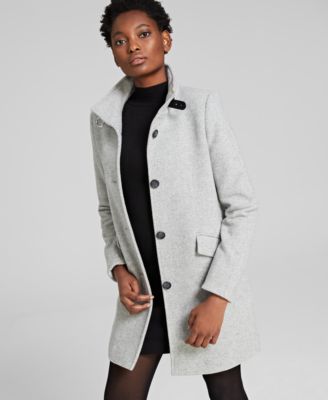 로렌 랄프로렌 Lauren Ralph Lauren Womens Buckle-Collar Coat, Created for Macys