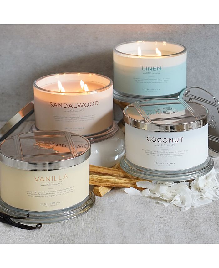 HomeWorx By Slatkin & Co. Sweater Weather Holiday Scented Candle, 18 oz