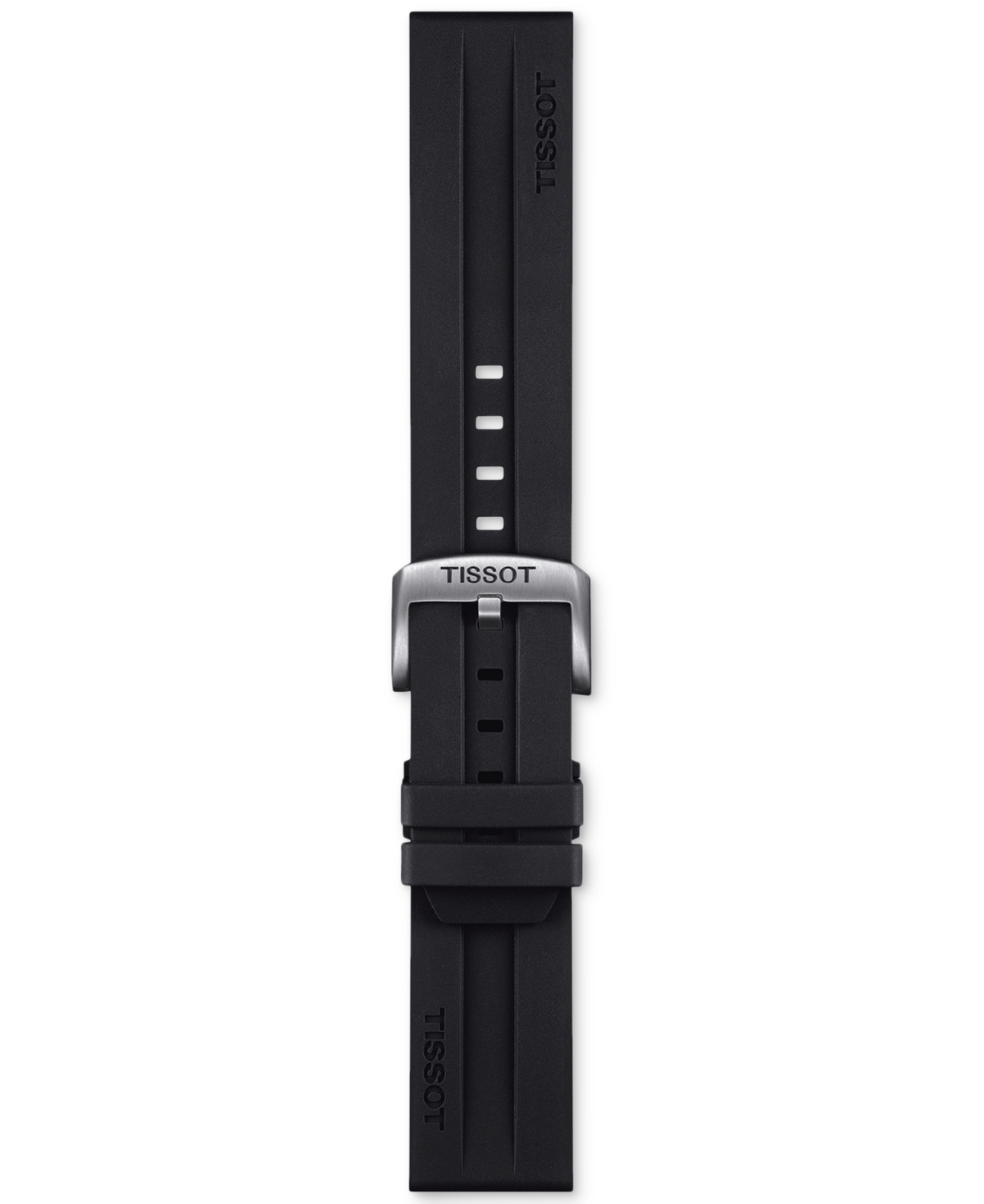 Shop Tissot Men's Swiss Supersport Black Rubber Strap Watch 44mm