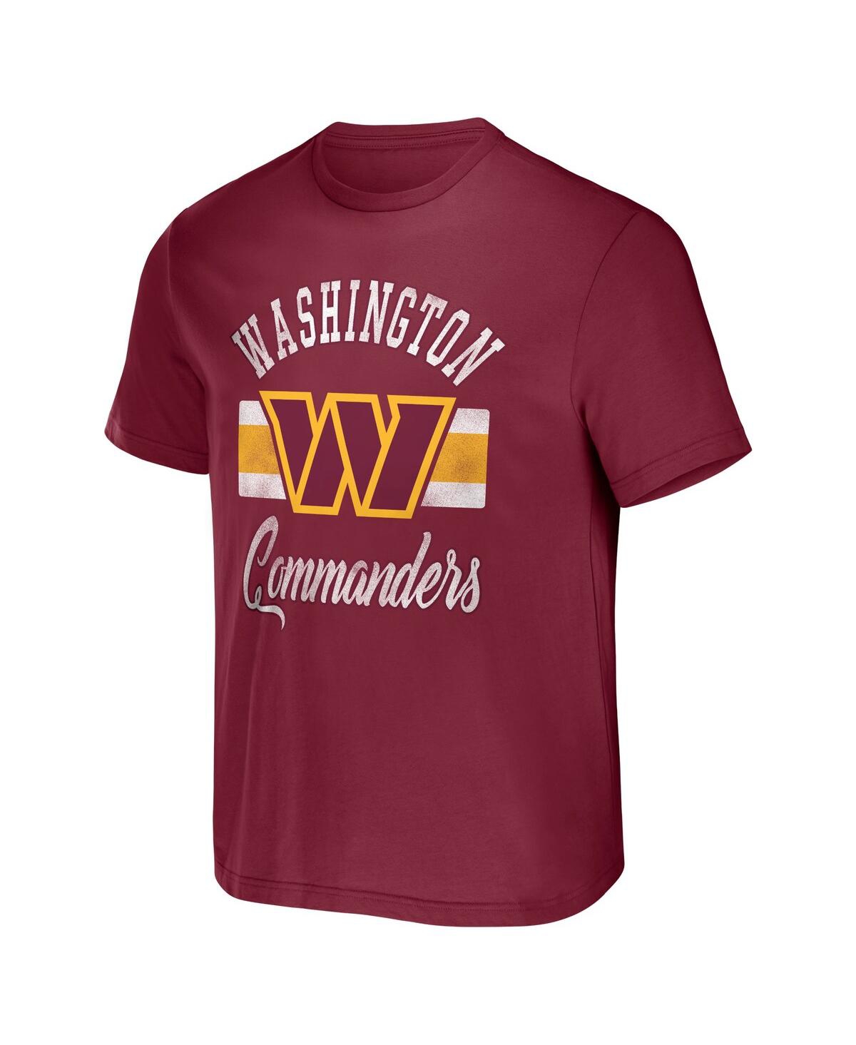 Shop Fanatics Men's Nfl X Darius Rucker Collection By  Burgundy Washington Commanders T-shirt