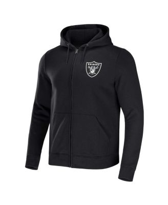 Men's NFL x Darius Rucker Collection by Black Las Vegas Raiders Rocker Full-Zip Hoodie