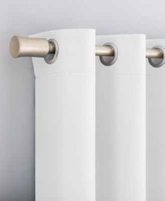 Grant Modern Glam Semi-Sheer Grommet Curtain Panel