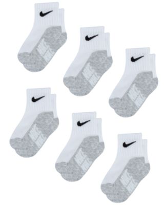 Baby and Toddler Boys or Girls 6-Pack Multi Logo Socks