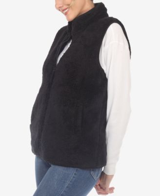 Women's Zip Up Sherpa Vest