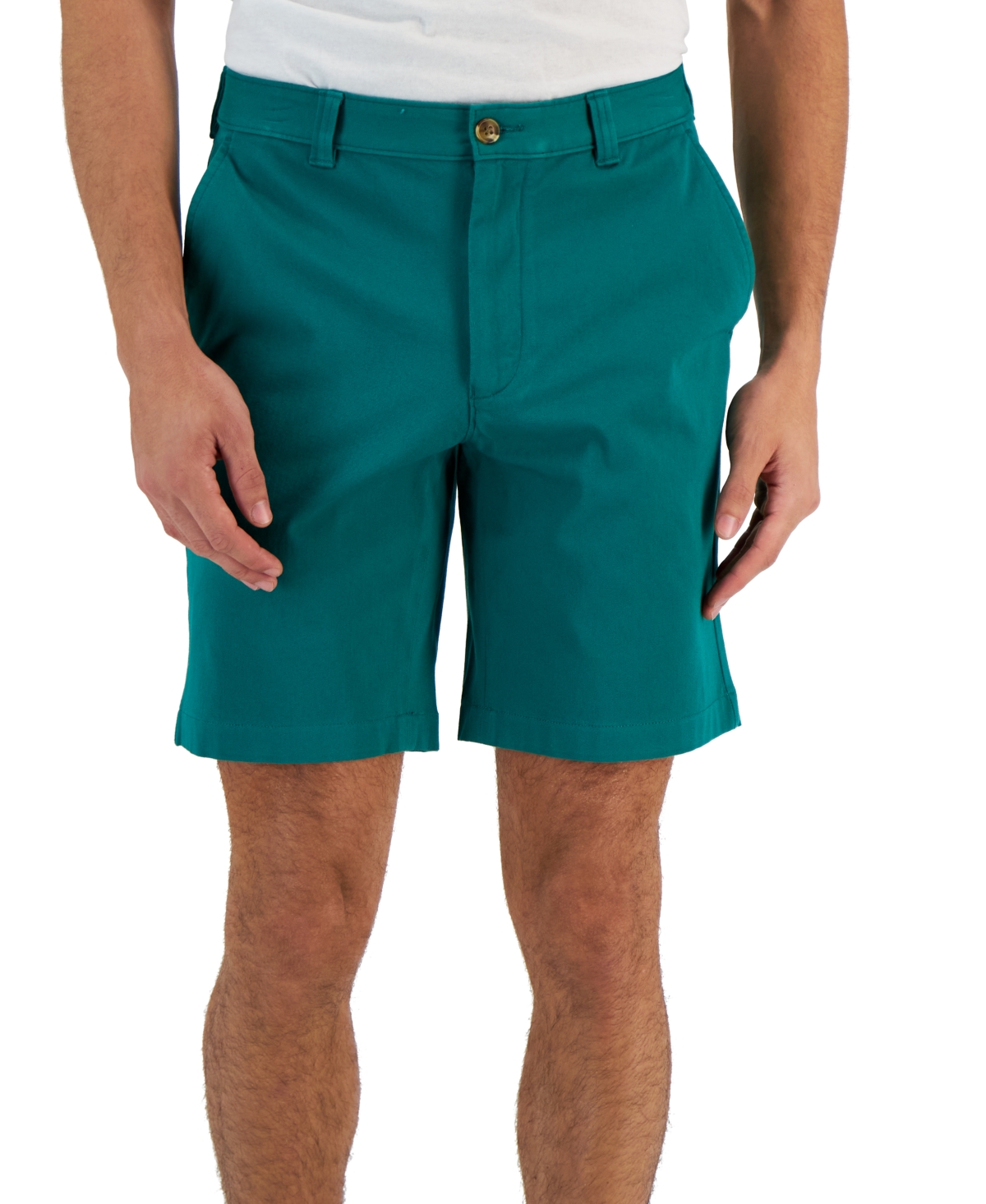 Club Room Men s Regular Fit 9 4 Way Stretch Shorts Created for Macy s Smart Closet