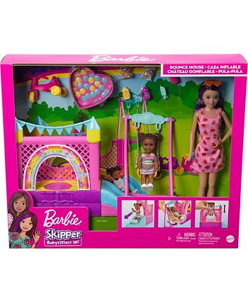 Coffret poupée Barbie Skipper avec accessoires voyage - Poupée - Achat & prix