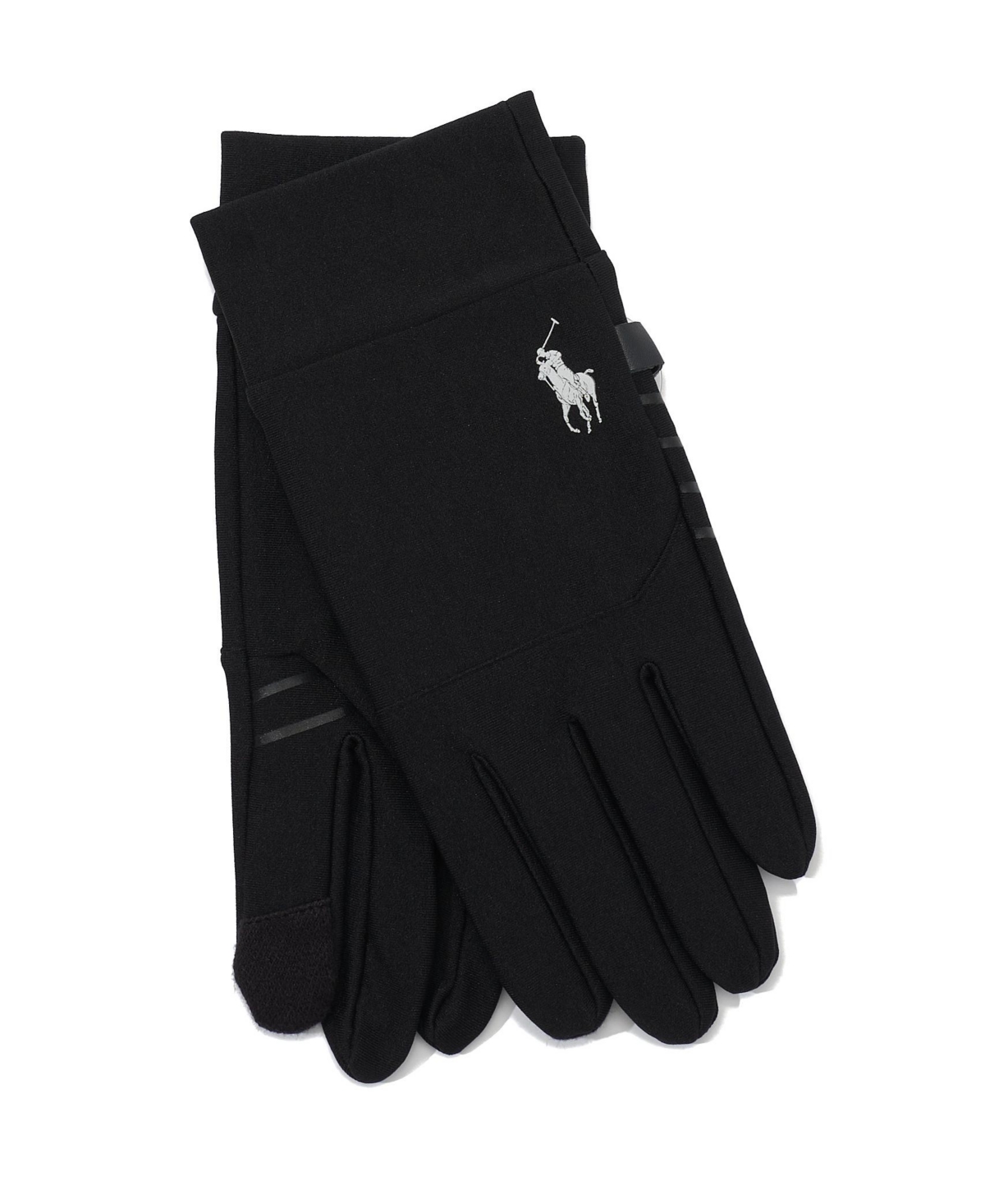 Polo Ralph Lauren Black Commuter Gloves In 001 Black