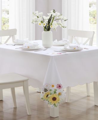Elrene Sunflower Daisies Table Linens Collection In Multi