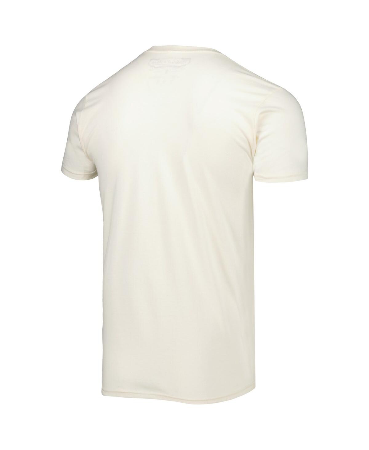 Men's Mitchell & NessGolden State Warriors Hardwood Classics Americana Freedom T-shirt - Cream