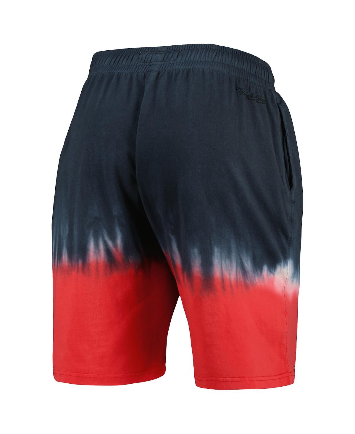Men's Mitchell & Nessand Red Philadelphia 76ers Hardwood Classic Authentic Shorts - Navy, Red