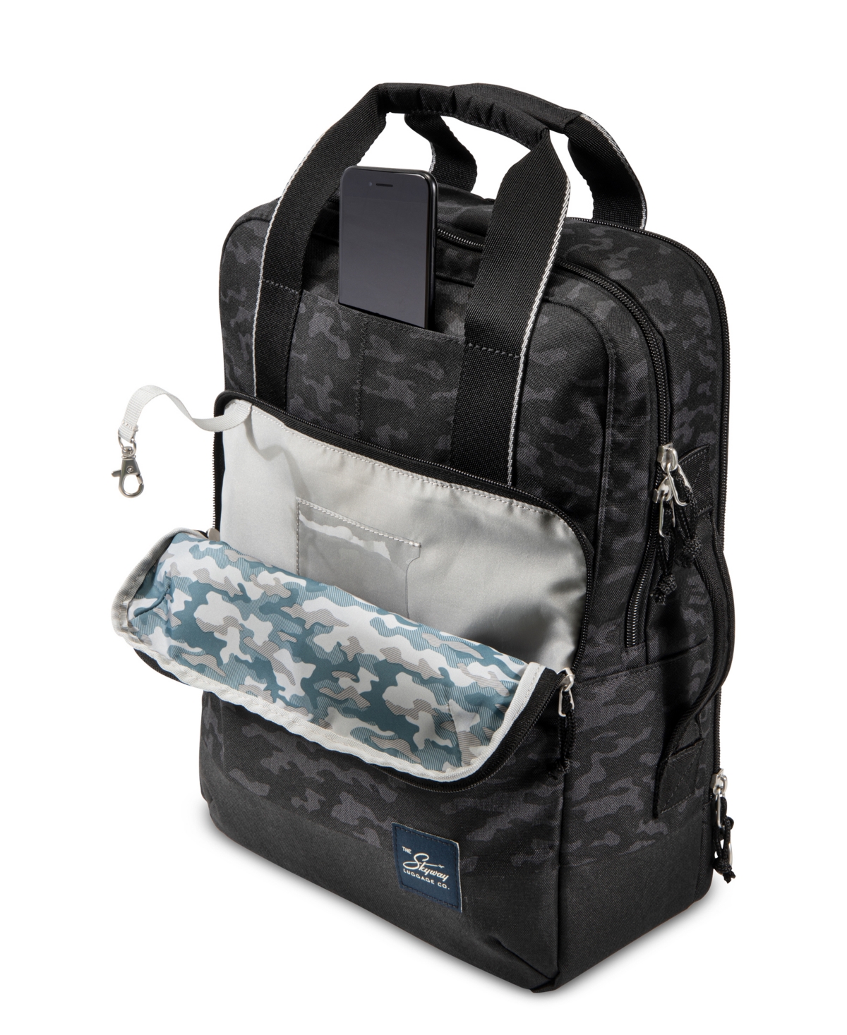 Skyway Rainier Deluxe Backpack, 17" In Olympic Green