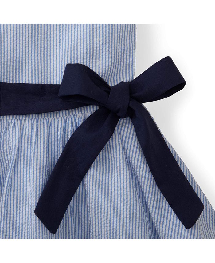 Hope & Henry Baby Girls Seersucker Peter Pan Collar Dress Macy's