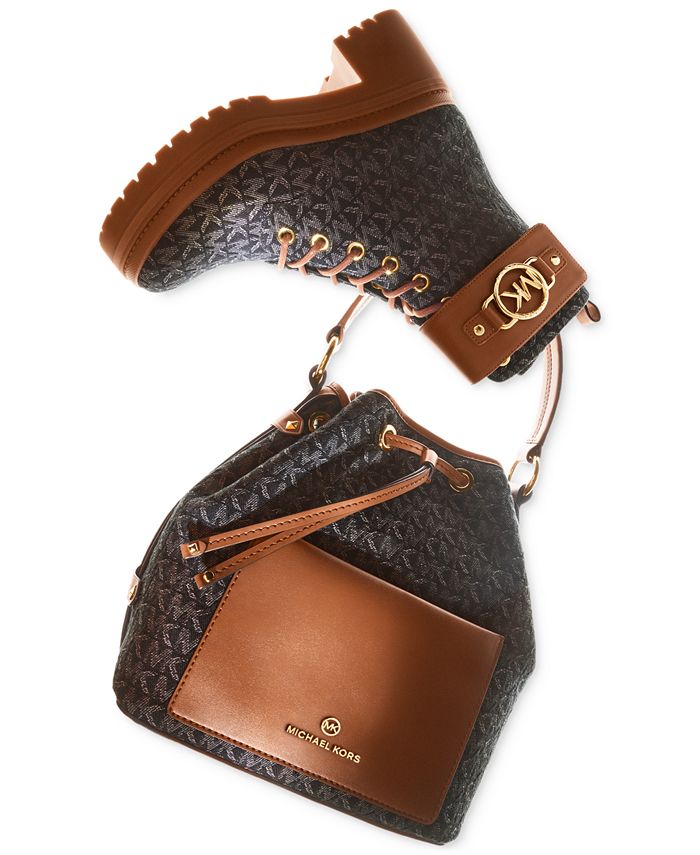michael michael kors women's cramer platform booties