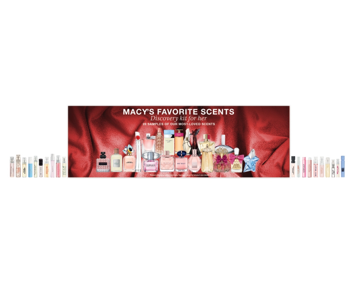 20Pc. Macy's Favorites Perfume Sampler Set, Created for Macy's SheFinds