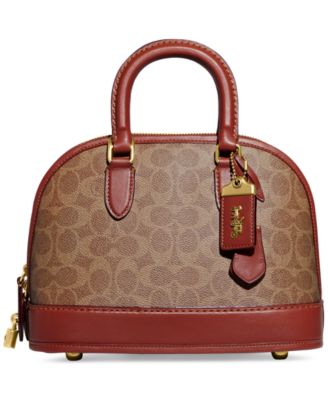 COACH - Coated Canvas Signature Revel Bag