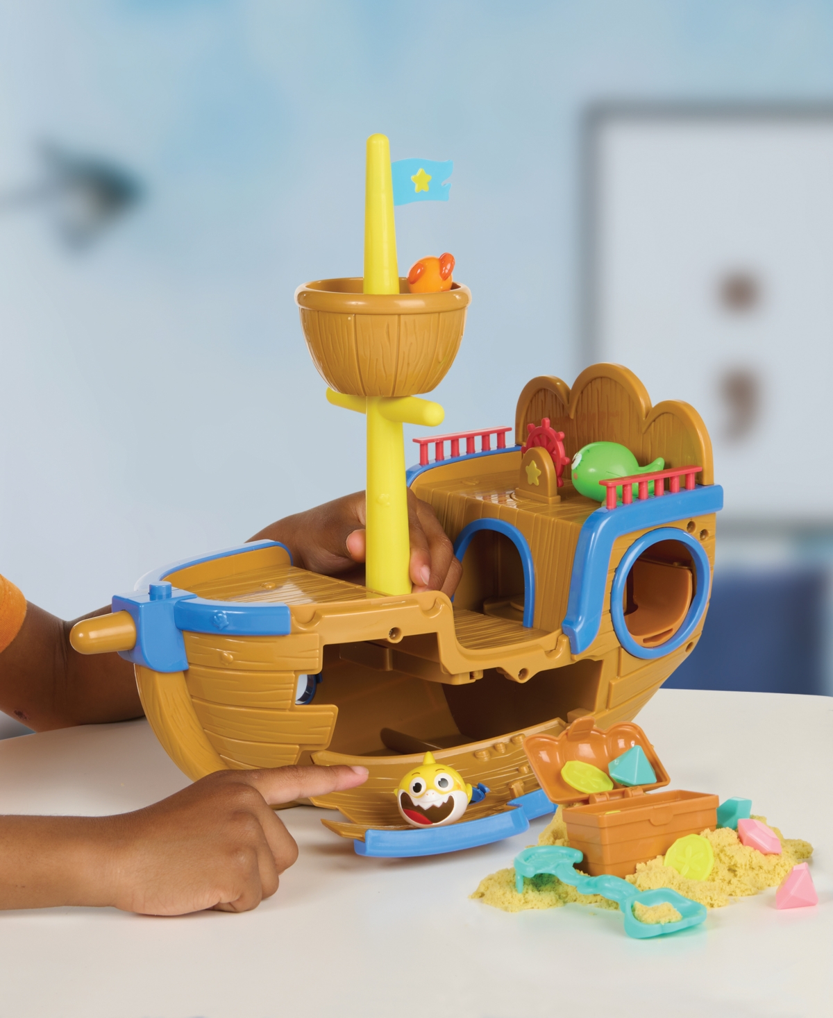 Shop Baby Shark Closeout! Ultimate Shipwreck Play Set In Multicolor
