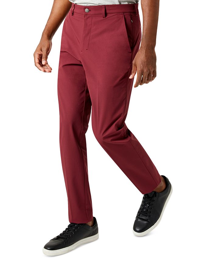 Calvin Klein Men's Slim Fit Tech Solid Performance Dress Pants
