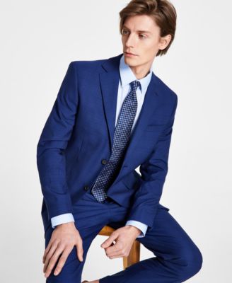 DKNY Men's Modern-Fit Stretch Suit Separates - Macy's