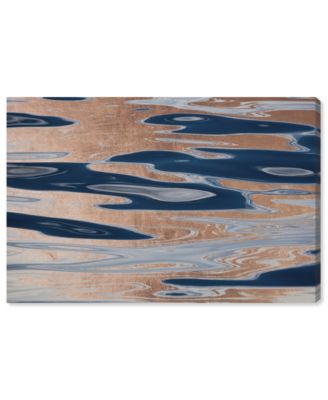 Wavy Texture Giclee Art Print on Gallery Wrap Canvas