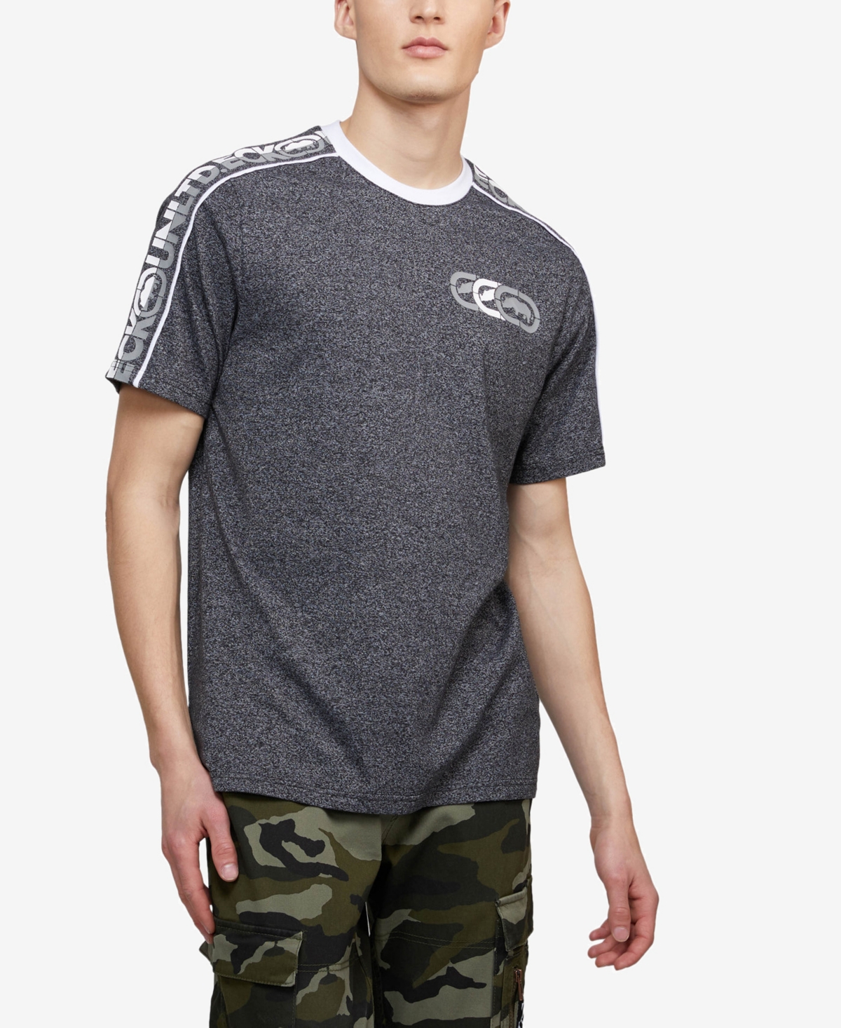 Ecko Unltd Men's Short Sleeves Tripiped T-shirt