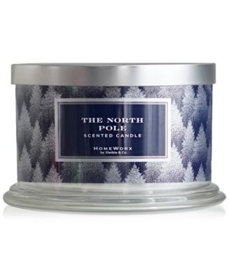 HomeWorx By Slatkin & Co. - HomeWorx The North Pole Limited-Edition Holiday Scented Candle, 18 oz.