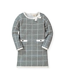 Girls' Bow Detail Sweater Dress, Infant