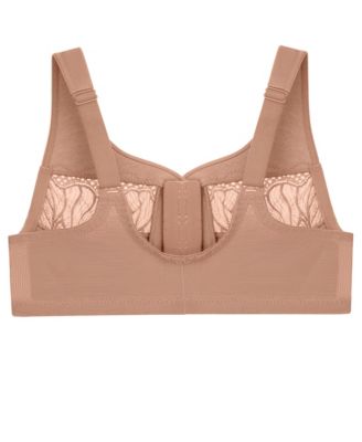 Plus Size Full Figure Magiclift Natural Shape Front Closure Wirefree Bra 1210