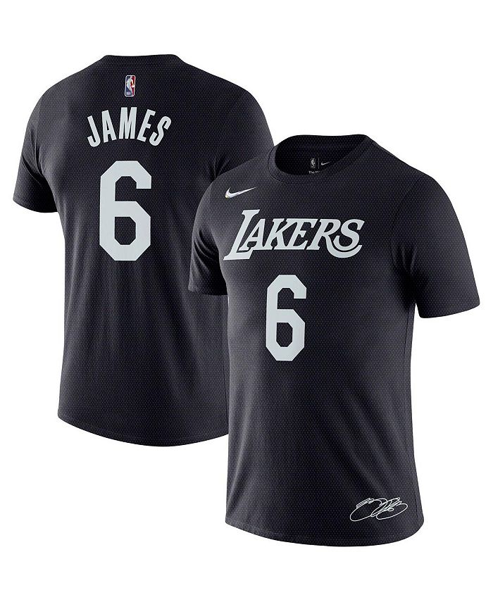 Nike Men's LeBron James Black Los Angeles Lakers 2022 Select