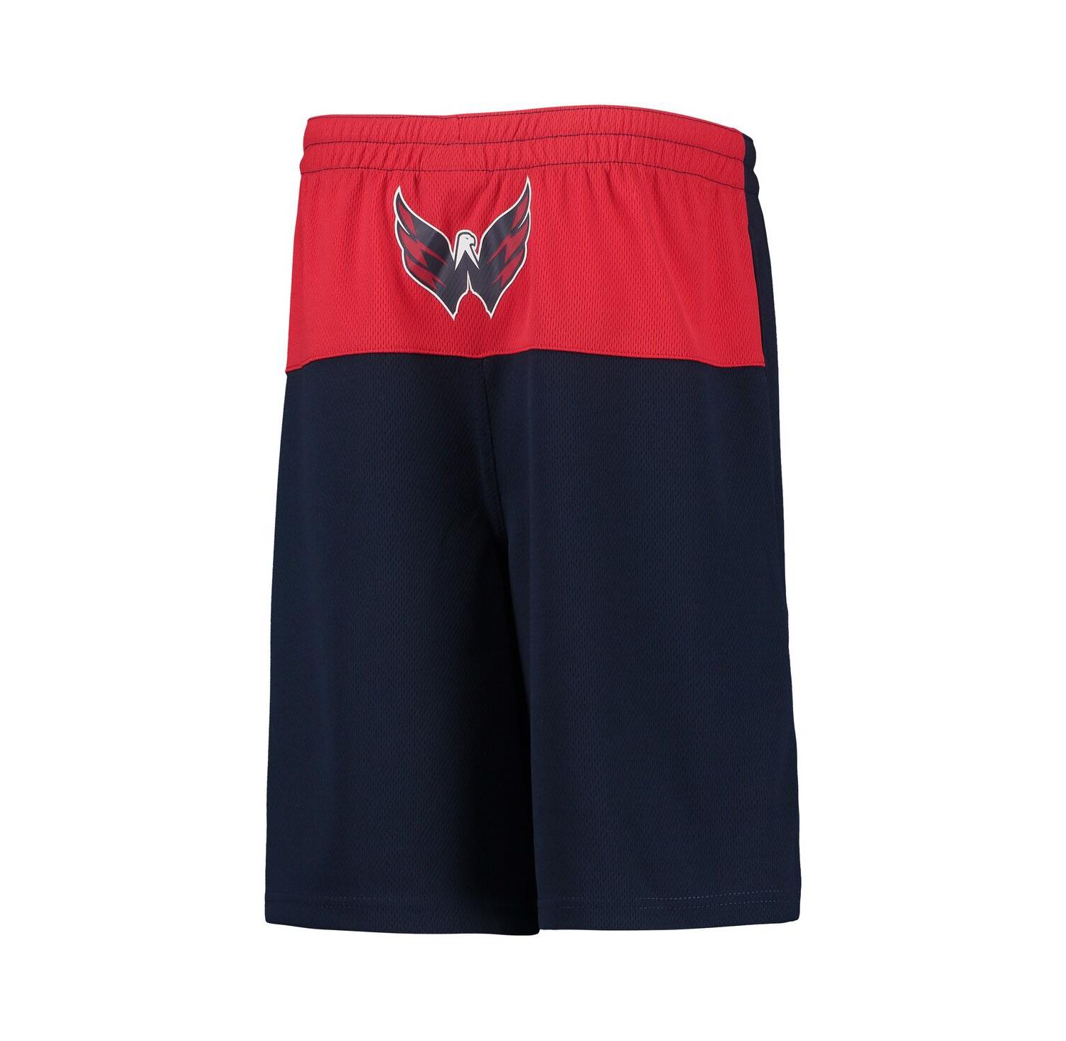 Youth Boys Alexander Ovechkin Navy Washington Capitals Pandemonium Name and Number Shorts