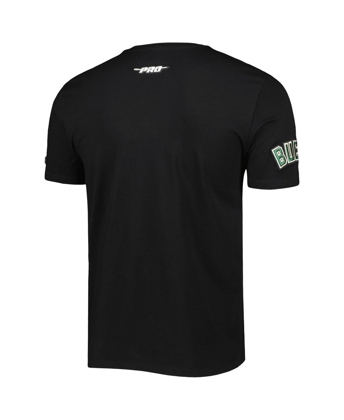 Men's Pro StandardMilwaukee Bucks Mash Up Capsule T-shirt - Black