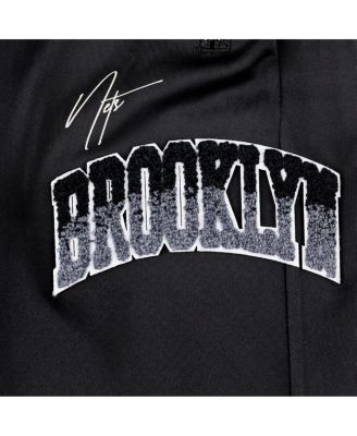 Men's Black Brooklyn Nets Hometown Track Pants