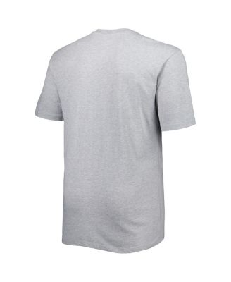 Men's Heathered Gray Phoenix Suns Big and Tall Heart and Soul T-shirt